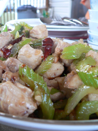 Szechwan Chicken and Celery&nbsp;Stir-Fry