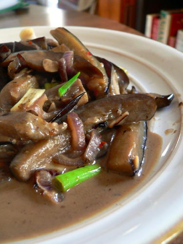 Asian Braised Eggplant