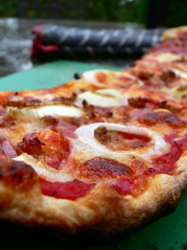 Hurricane Ike Pizza