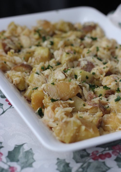 Salt Cod and Potato Salad for St. Bernadette’s Feast Day, April 16