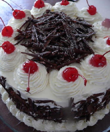 Black Forest Cake / Schwarzwalder Kirsch Torte