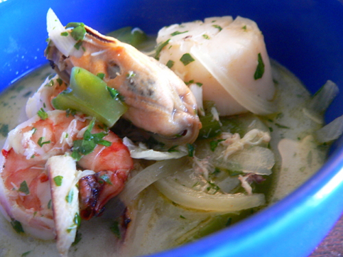 Brazil Exploration:  Basic Rice and Sopa de&nbsp;Mariscos