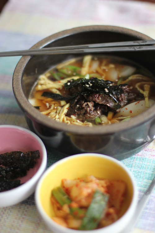 Ddeokguk / Tteokguk / Korean Rice Cake Soup
