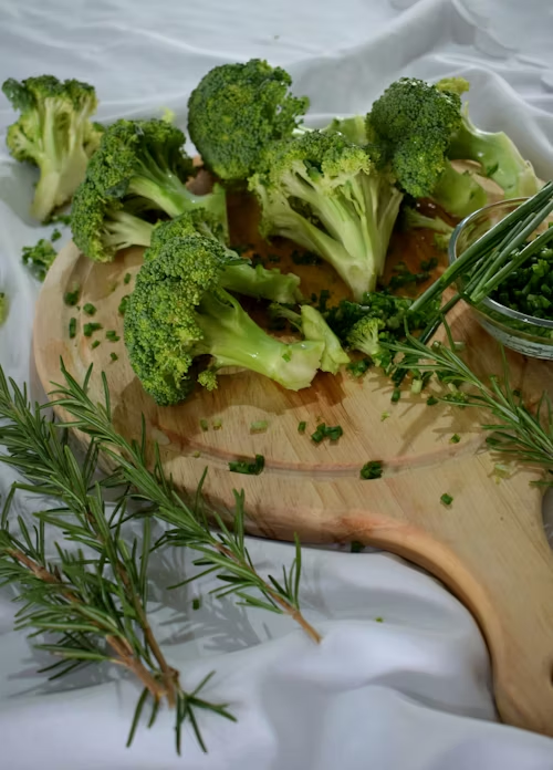 Cooking Broccoli with Mustard