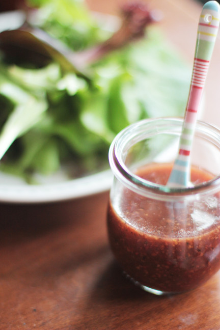 Raspberry-Sesame Dressing