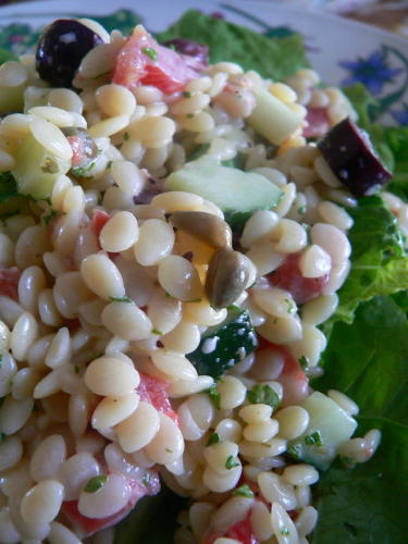 Orzo Salad from Passionate&nbsp;Vegetarian