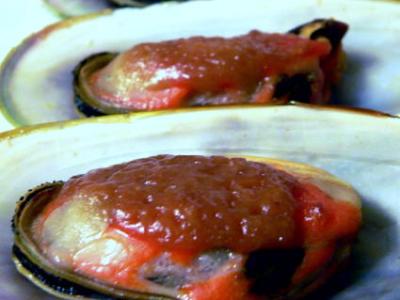 Mussels with Sumiso&nbsp;Sauce